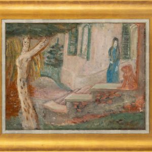 ház előtt (kertben)